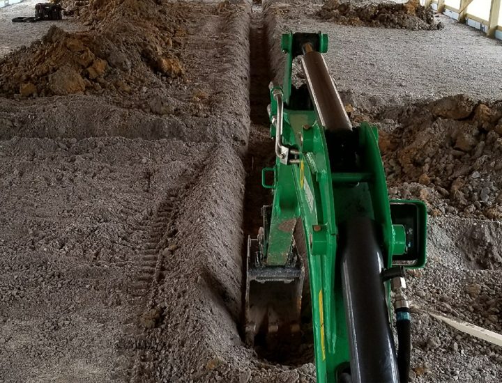 New Pipe Trench